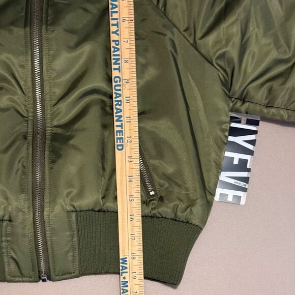 NEW HYFVE Olive Bomber Jacket - Picture 6 of 9